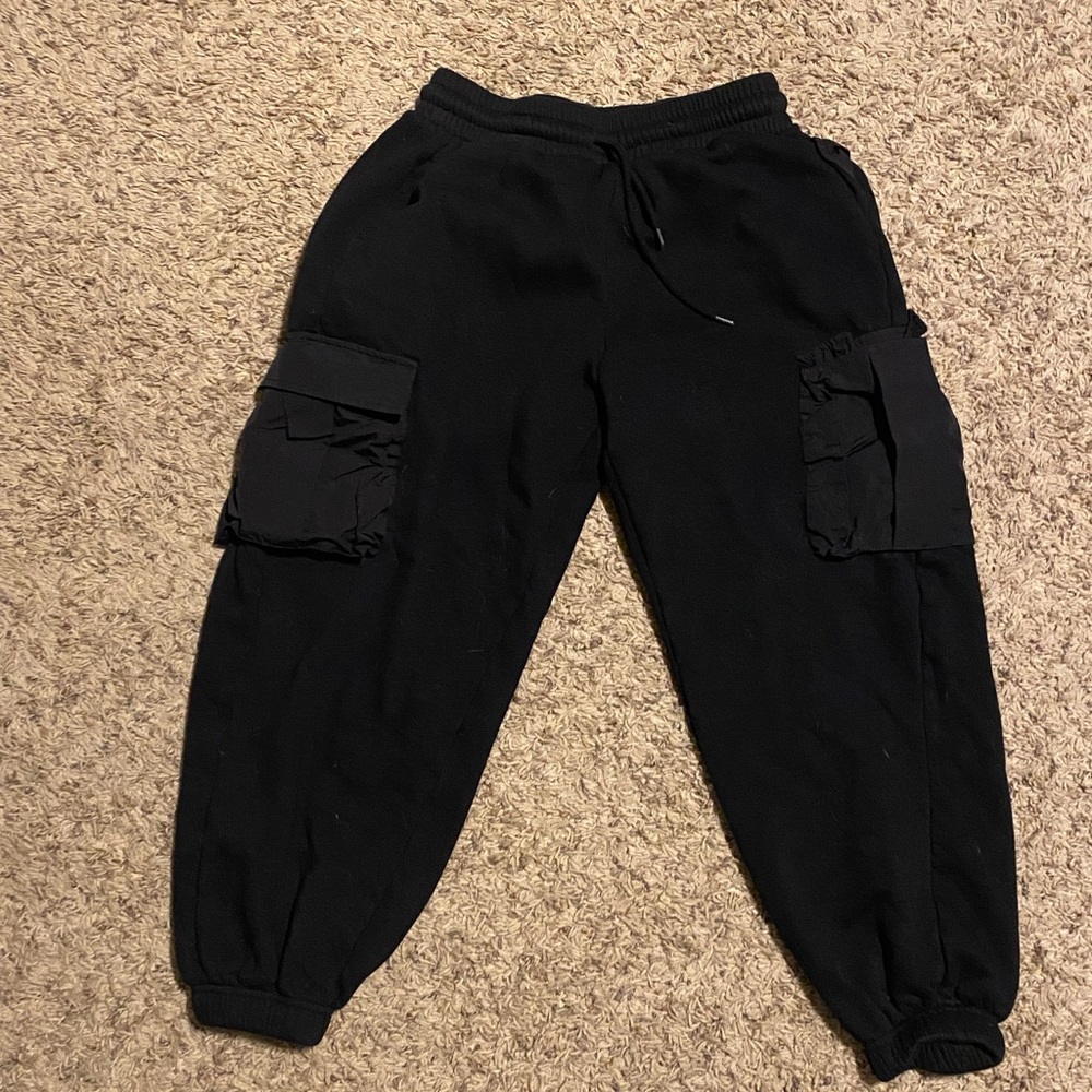 Gilded Intent Black Joggers